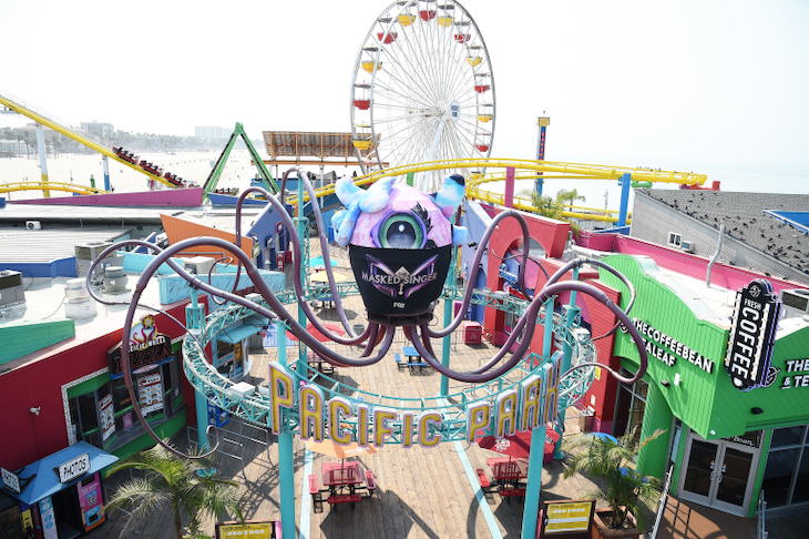 'Masked Singer' activation at Pacific Park at Santa Monica Pier