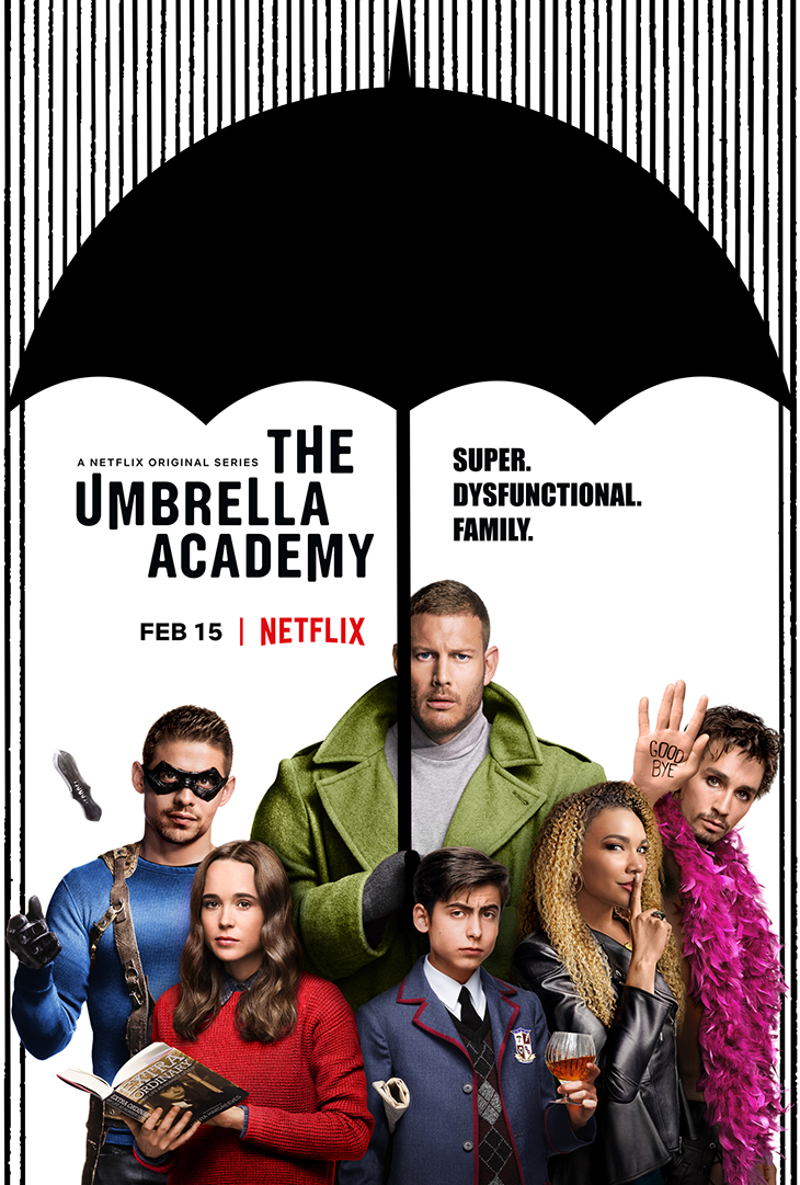 "The Umbrella Academy" key art. [Netflix]