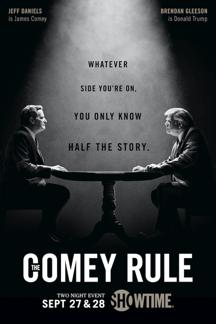 Key art for Showtime's 'The Comey Rule'